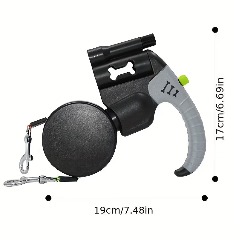 Luxe Leash™ DuoWalk Pro + PrestigeFit Harness