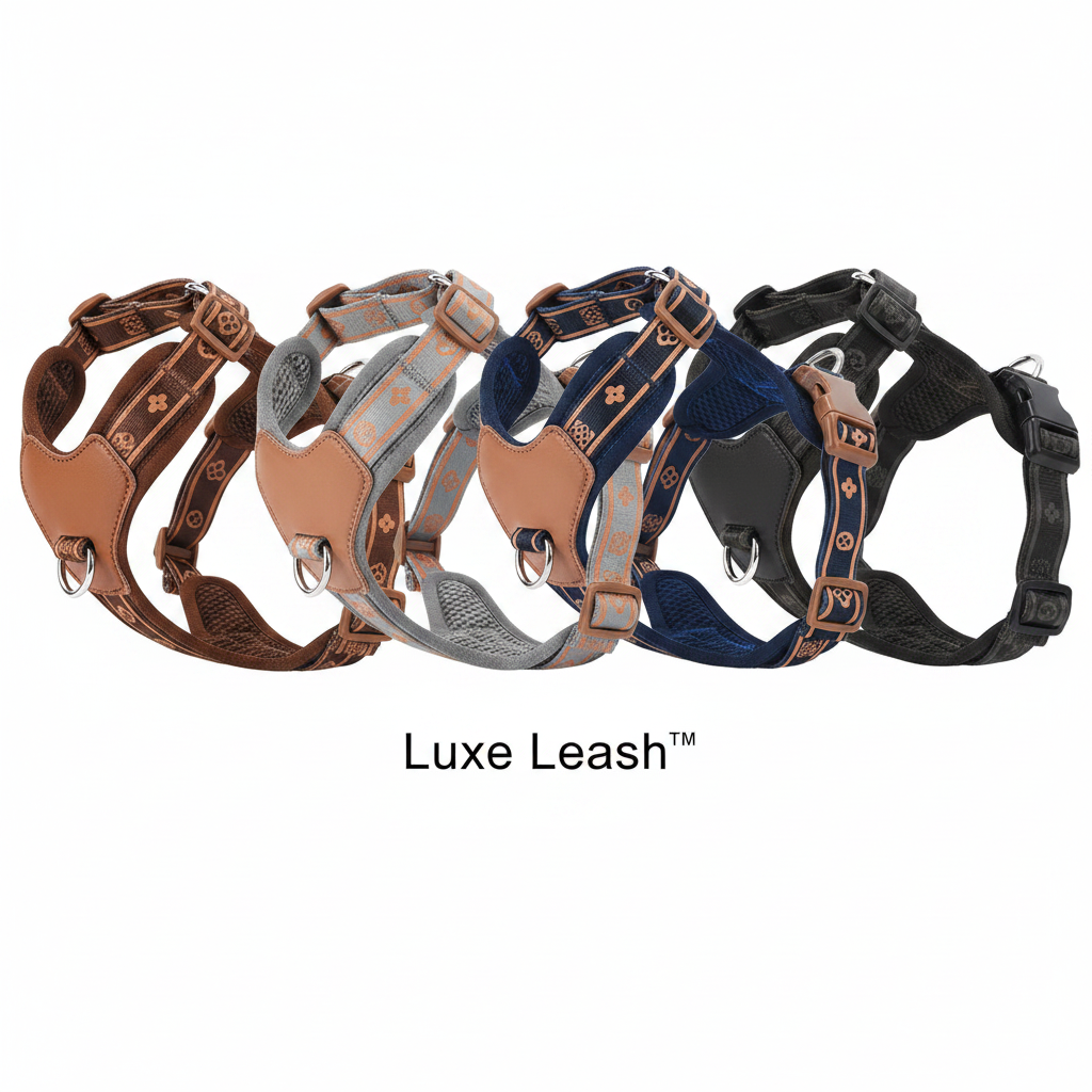 Luxe Leash PrestigeFit breathable dog harness
